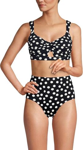 Lands' End Women's Twist Front Bikini Top in Saudi Arabia
