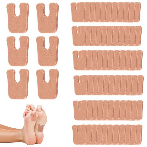 36 Pcs Callus Pads for Feet, U-Shaped Callus Cushions for Balls of Feet, Soft Felt Corn Pad for Bottom of Foot to Reduce Friction and Pressure for Men and Women in Saudi Arabia