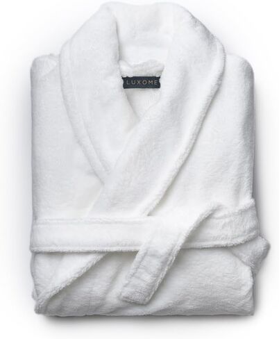 LUXOME Resort Bathrobe | Mid-length | Unisex | Soft & Absorbent | Viscose from Bamboo Blend | S, M, L, XL Sizes in Saudi Arabia
