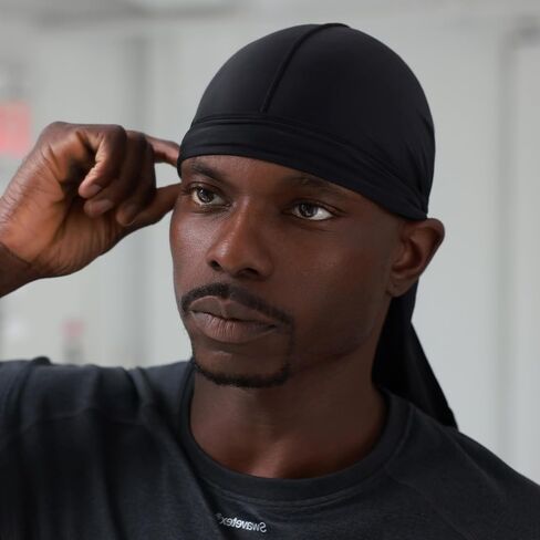 Ultra Premium Durag | Ultra Soft S11 Fabric | Laser Treated Odor Proof Material | Stretch Compression Fit for Hair Protection and Long Wear | Luxury Activewear Durag in Saudi Arabia