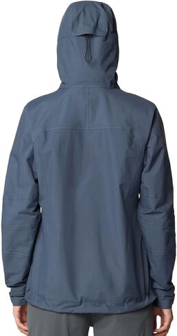 Mountain Hardwear, Dry Times Hooded Jacket - Women's, Moon Blue, L in Saudi Arabia
