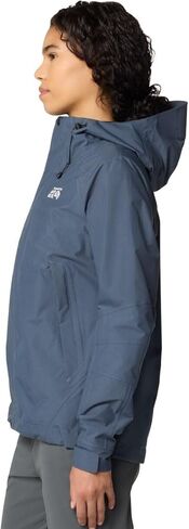 Mountain Hardwear, Dry Times Hooded Jacket - Women's, Moon Blue, L in Saudi Arabia