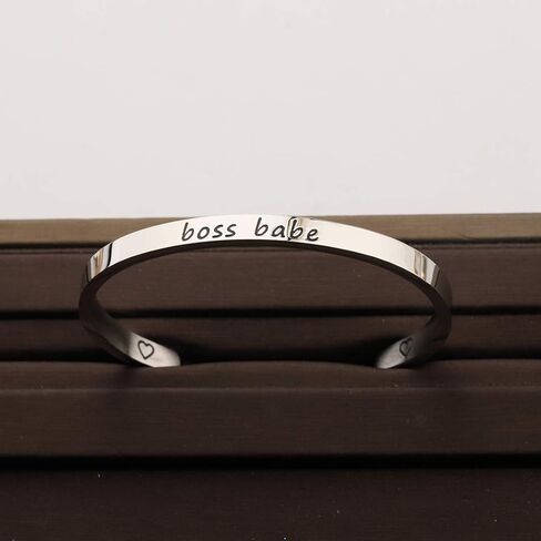 CHOORO Boss Babe Bracelet Gift for Boss Best Boss Ever Boss Jewelry Bosses Day Boss Gift in Saudi Arabia