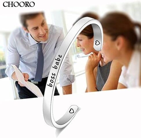 CHOORO Boss Babe Bracelet Gift for Boss Best Boss Ever Boss Jewelry Bosses Day Boss Gift in Saudi Arabia