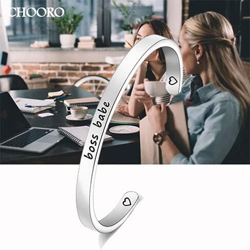 CHOORO Boss Babe Bracelet Gift for Boss Best Boss Ever Boss Jewelry Bosses Day Boss Gift in Saudi Arabia