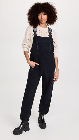 حركة FP من قبل Free People Women's Hit The Slopes Salopette in Kuwait