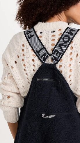 حركة FP من قبل Free People Women's Hit The Slopes Salopette in Kuwait