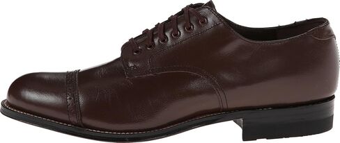 حذاء Stacy Adams Madison Cap Toe للرجال أكسفورد، 9.5 E US، بني in Kuwait