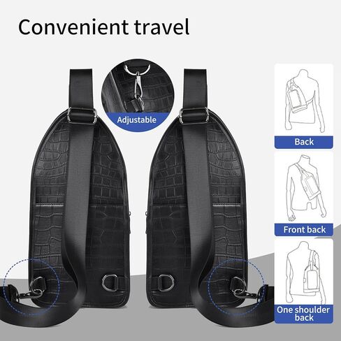 men crossbody bags Chest Bag for Men, shoulder bag for men, Unisex Tactical Messenger Bag, Durable Outdoor Travel Accessory in Saudi Arabia