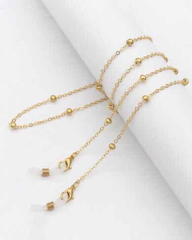 3 Pcs Beaded Eyeglass Chains, Stylish Necklace Lanyards for Women, Perfect for Glasses and Sunglasses in Saudi Arabia