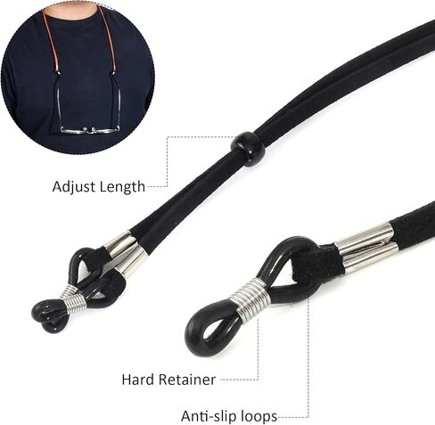6 Packs Glasses Strap for Women, Glasses Chain, Eye Glasses Holders Around Neck in Saudi Arabia