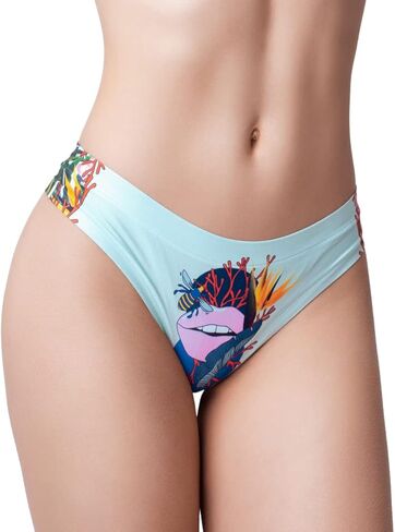 Slip Panties – Ultra-Comfortable, Cotton Crotch, Stretchy Fit, Soft Seams, No Elastic, ICONIC Statement Prints in Saudi Arabia