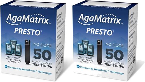 GentleTouch Lancet مع شرائط اختبار الجلوكوز Agamatrix 100 in Kuwait
