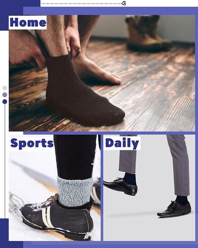 Taiyin 100 Pack Bulk Fuzzy Socks Unisex Men Thermal Thick Fluffy Winter Warm Slipper Socks Soft Christmas Gifts Homeless in Saudi Arabia