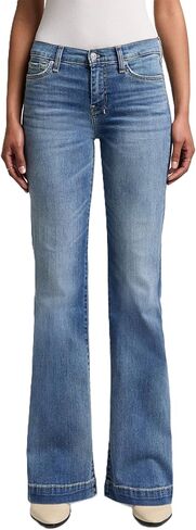 7 for All Mankind Womens Luxe Vintage Dojo Wide Leg Trouser Jeans in Saudi Arabia