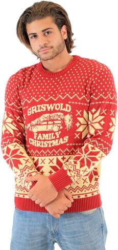 National Lampoon Adult Unisex Movie Griswold Family Ugly Christmas Sweater in Saudi Arabia
