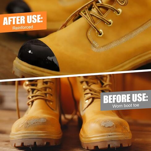 Polyurethane Boot Toe Repair Kit Waterproof, Abrasion Resistant Glue Adhesive & Protector for Work Boots Safety in Saudi Arabia