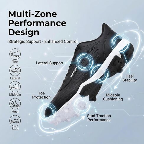 حذاء بيسبول رجالي من Ziitop Softball Cleat Turf للرجال in Kuwait