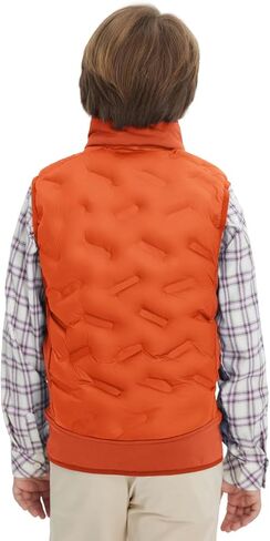 M MAELREG Boys Puffer Vest Lightweight Sleeveless Quilted Full Zip Jacket Winter Warm Water Resistant for Outdoor Activities in Saudi Arabia