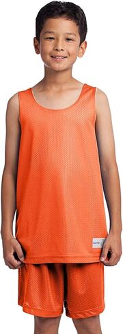 SPORT-TEK Boys' PosiCharge Classic Mesh Reversible Tank in Saudi Arabia