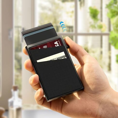 RFID Protection Wallet Card Holder Aluminum Alloy Gift for Men in Saudi Arabia