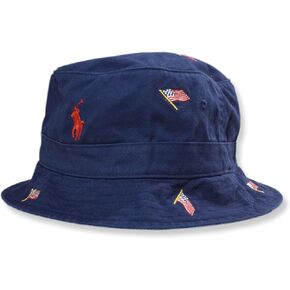 قبعة POLO RALPH LAUREN للرجال في جميع أنحاء العالم الأمريكي مطرزة بعلم الولايات المتحدة الأمريكية، in Saudi Arabia