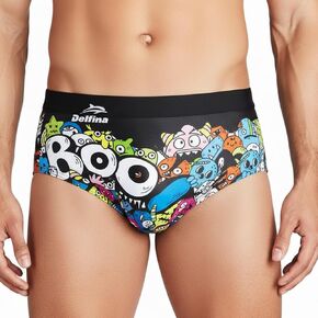 Delfina Men Swim Briefs Athletic Swimwear Square Cut Bikini Suit for Swimmers Lap Training Team in Saudi Arabia