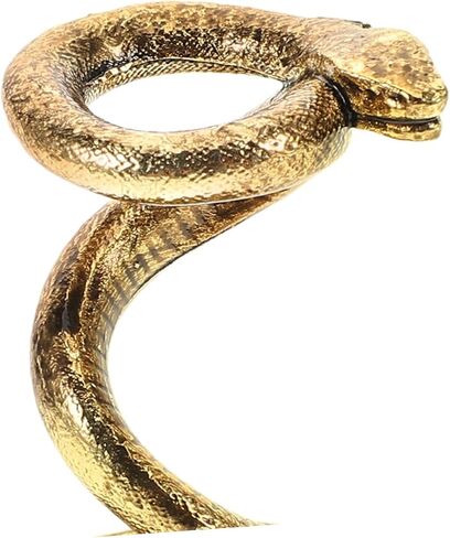 Snake Shaped Crystal Ball Display Stand Metal Holder for Glass Spheres Decorative Base for Garden Orbs Gazing Globes and Eggs Khaki Home Office Decor in Saudi Arabia