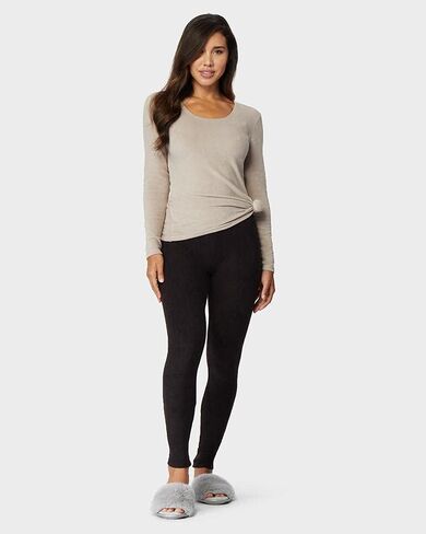 32 Degrees Heat Women’s Heavyweight Baselayer Stretch Fleece Legging Pant in Saudi Arabia