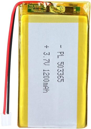 YDL 3.7V 120mAh 551521 Lipo battery Rechargeable Lithium Polymer ion Battery Pack with JST Connector in Saudi Arabia