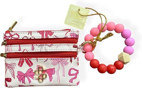 Simply Southern Quilted Pattern Bead Bangle Wallet in Saudi Arabia