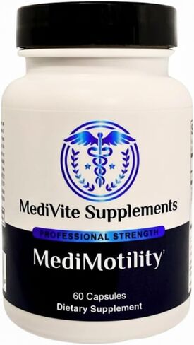 MediMotility 60ct - مكمل معتمد من الطبيب لحركة الأمعاء الصحية ووظيفة الجهاز الهضمي - مع مستخلص جذر الزنجبيل والخرشوف - دعم الجهاز الهضمي والانتفاخ للرجال والنساء in Kuwait