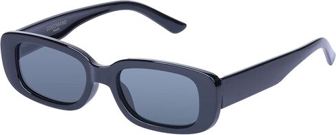 COCOSAND Kids Polarized Sunglasses Flexible Retro Rectangle Party Hipster Glasses for Teen Youth Boys Girls Age 8-12 in Saudi Arabia