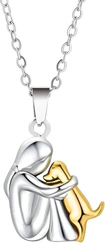 925 Sterling Silver Necklace, Animal Pendant Jewelry Gift,black in Saudi Arabia