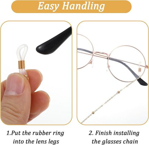 7 قطعة أصحاب النظارات حول الرقبة سلسلة النظارات مطرز النظارات سلاسل للنساء خمر سلسلة نظارات القراءة للفتيات الاطفال الرجال in Kuwait