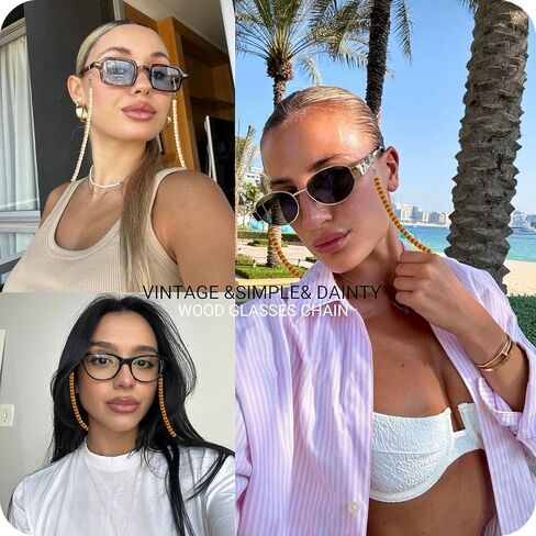 3 قطع حامل سلسلة نظارات العين حول الرقبة للنساء سلاسل النظارات للنساء نظارات النظارات حزام الحبل in Kuwait