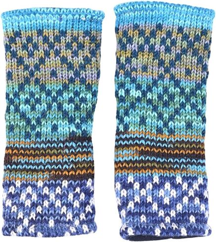 THE COLLECTION ROYAL Fingerless Hand Knitted Cozy Woolen Fingerless Mitten Gloves Handwarmer in Saudi Arabia