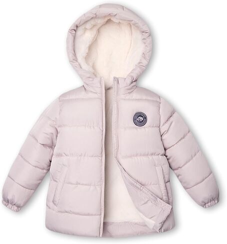 maoo garden Little Girls Winter Jacket 4-7 Years Toddler Puffer Fleece Lined Lightweight Water-Resistant Coat in Saudi Arabia