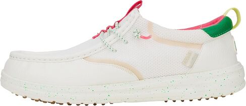 HEYDUDE Mens Wally Golf Essentials | Lightweight Mesh Golf Shoes | Breathable Spikeless Traction | Easy On Comfort Fit in Saudi Arabia