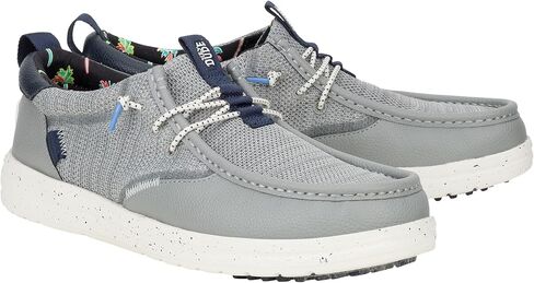 HEYDUDE Mens Wally Golf Essentials | Lightweight Mesh Golf Shoes | Breathable Spikeless Traction | Easy On Comfort Fit in Saudi Arabia