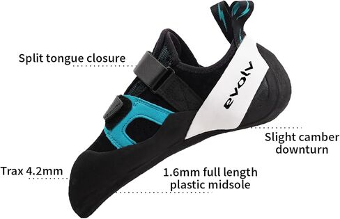 EVOLV Men’s Geshido Rock Climbing Shoe for Sport & Traditional Climbing in Saudi Arabia