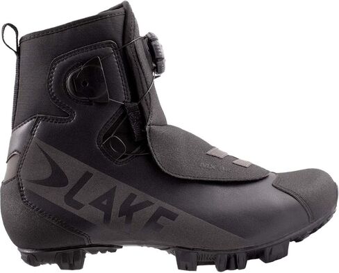 Lake Mx146 Cycling Shoe - Men's Black/Black Reflective, 44.0 in Kuwait