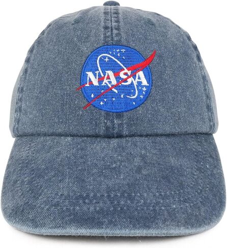 Armycrew Youth NASA Insignia Embroidered Soft Washed Cotton Twill Cap in Saudi Arabia