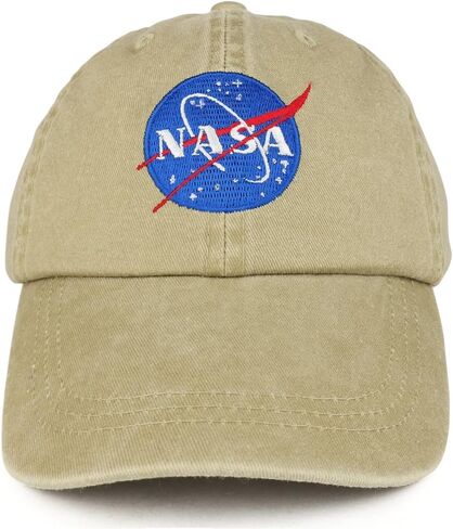 Armycrew Youth NASA Insignia Embroidered Soft Washed Cotton Twill Cap in Saudi Arabia