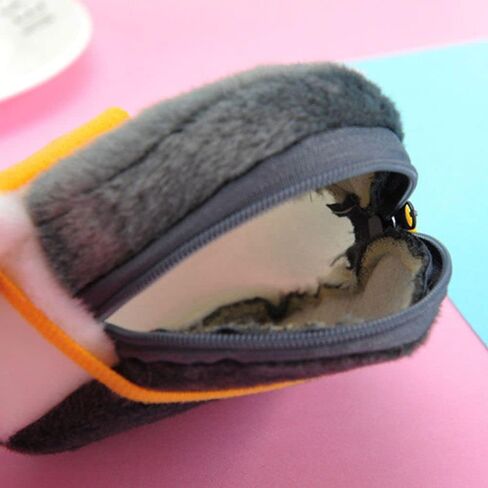 Korean Money Bag Cute Elegant Card Holder For Girls Plush Multifunctional Mini Zipper Purse Wallets(B) in Saudi Arabia