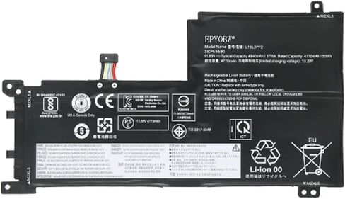 L21C4PH0 L21D4PH0 بطارية الكمبيوتر المحمول 75WH 4835MAH 4 خلايا 15.52V متوافق مع Lenovo IdeaPad Yoga 9-14iap7 82LU / Yoga 9-14IRP8 83B1 Series L21B4PH0 in Saudi Arabia