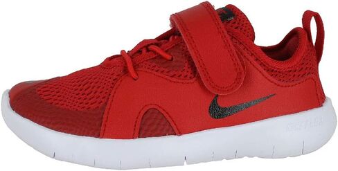 حذاء Nike Kids Girl's Flex Runner Fable (الطفل الصغير) أسود/أبيض/وردي ناري/أزرق فيوري in Kuwait