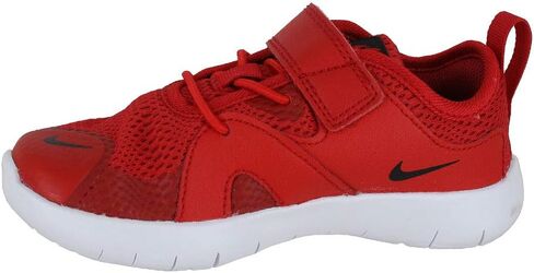 حذاء Nike Kids Girl's Flex Runner Fable (الطفل الصغير) أسود/أبيض/وردي ناري/أزرق فيوري in Kuwait