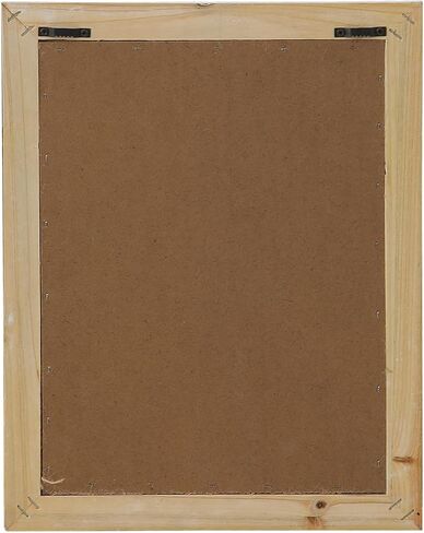 SOFE Whitewash Framed Bulletin Board with 3 Hemp Ropes, Rustic Linen Pin Board, Message Picture Board for Living Room, Bedroom, Home Office Decor DIY Crafts in Saudi Arabia