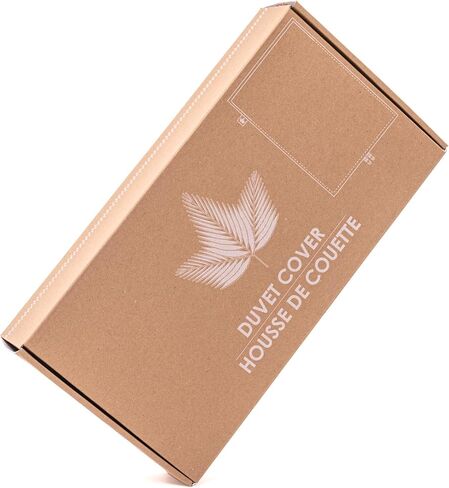 شركة Canadian Down & Feather Co. - غطاء لحاف مقاس كوين 300 TC قطن بيركال - إغلاق بسحاب من 3 جوانب (الملكة، الحوت) in Kuwait